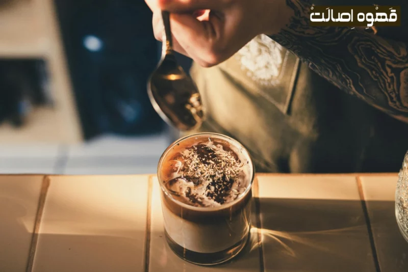 دانه قهوه برای آیس کافی