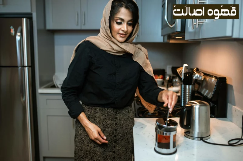 قهوه دمی فرنچ پرس