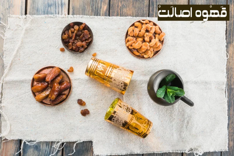 طرز تهیه قهوه هسته خرما